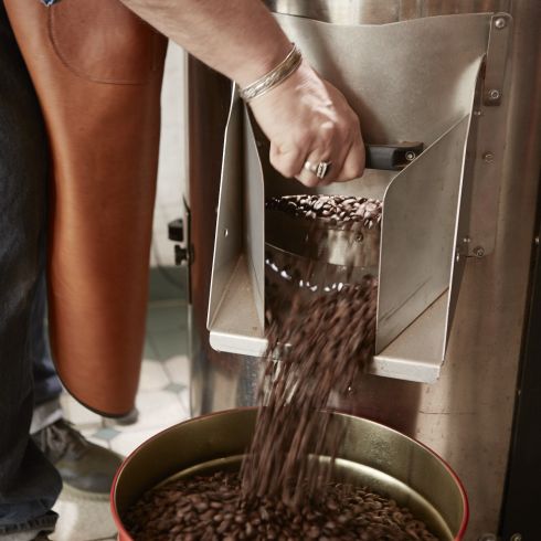 Röstkaffee Kühlsieb