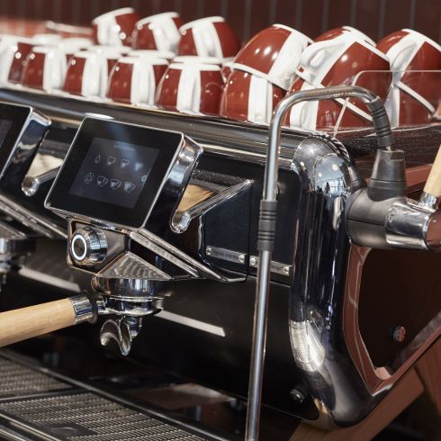 Rösterei Kaffee und Bar Gurtengasse 6 Kaffeemaschine